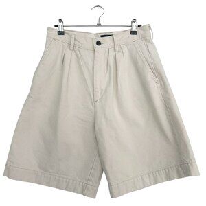 Banana Republic Premium Denim High-Rise Shorts – Off-White – Size 27 – 8” Inseam